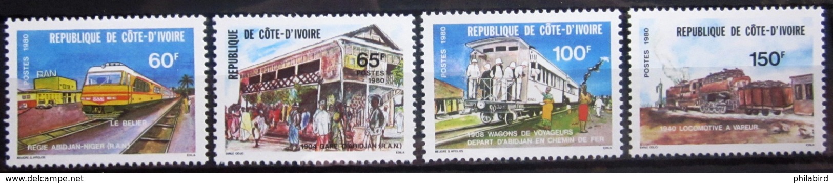 COTE D'IVOIRE                   N° 540/543                    NEUF** - Côte D'Ivoire (1960-...)