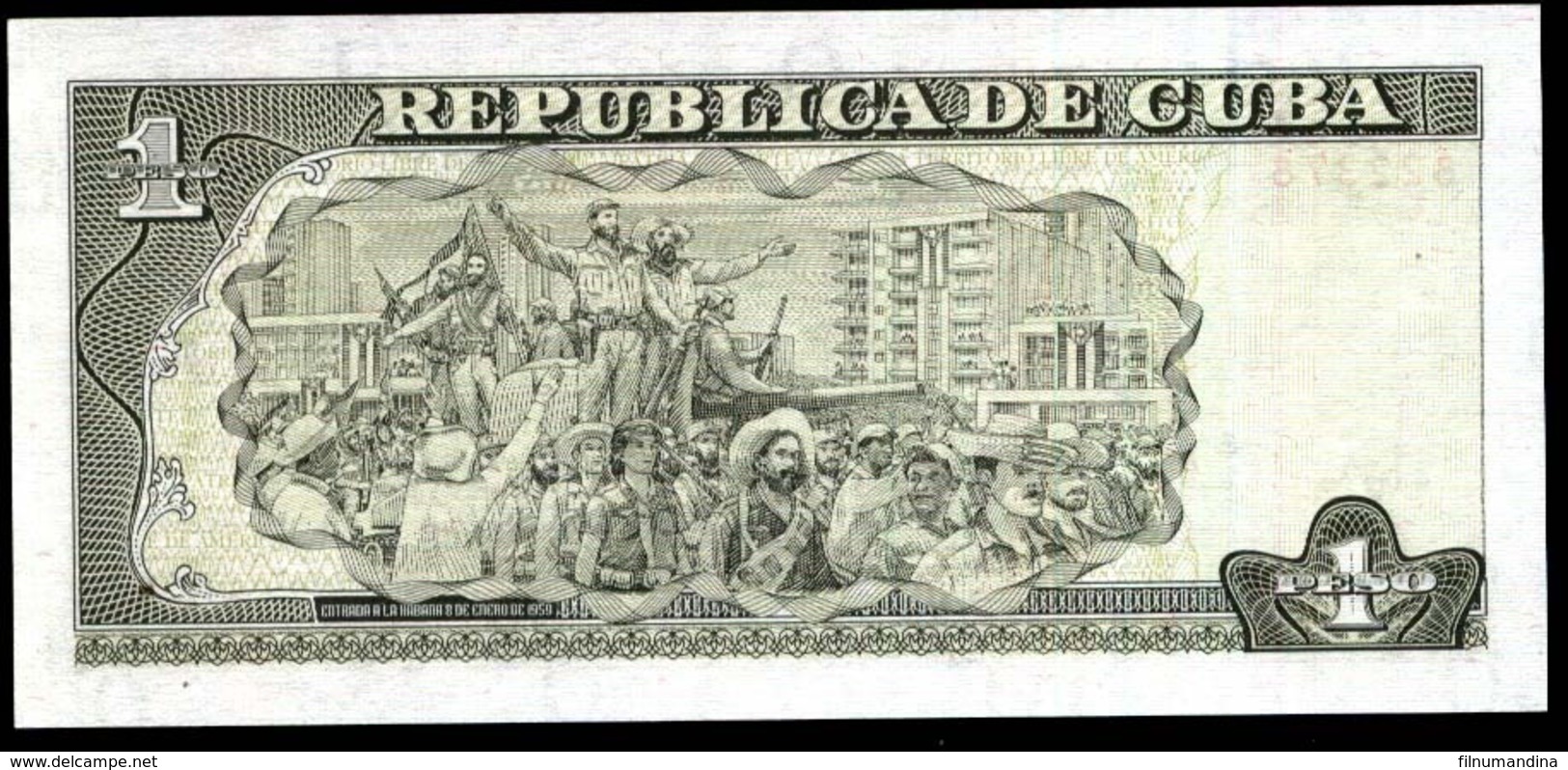 CUBA 1 PESO, AÑO 2003, UNC - Cuba