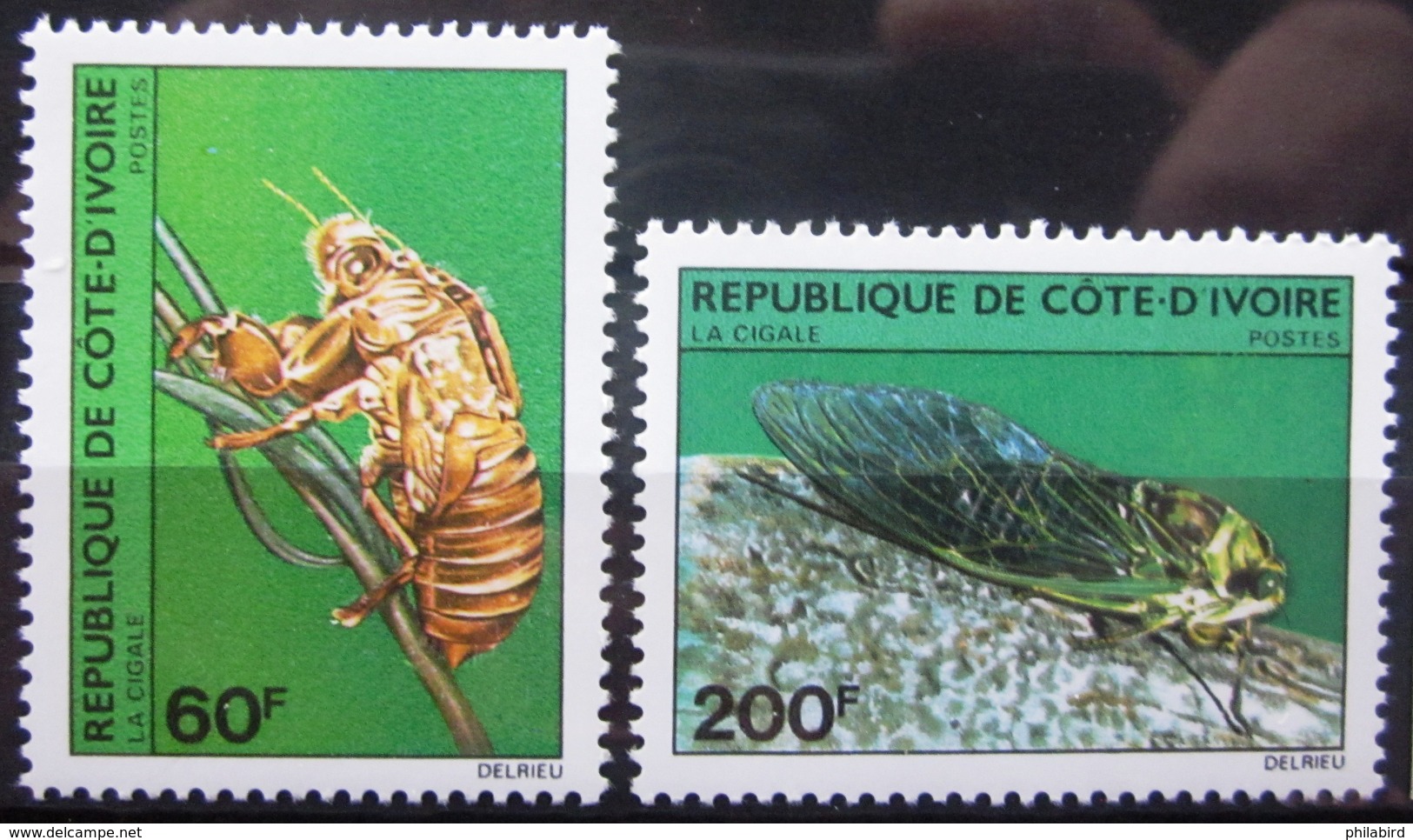 COTE D'IVOIRE                   N° 553/554                    NEUF** - Côte D'Ivoire (1960-...)