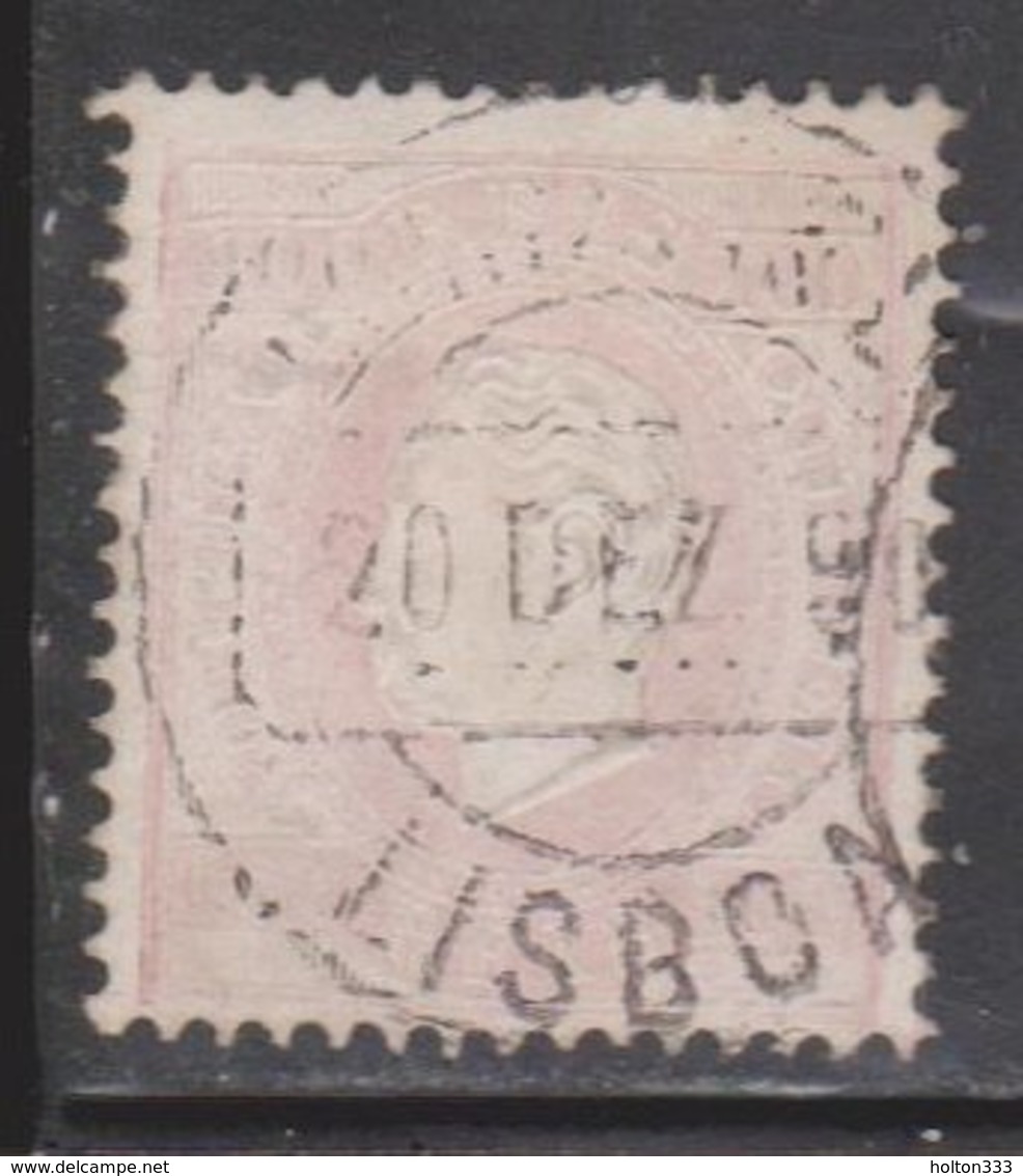 PORTUGAL Scott # 45e Used - King Luiz I - Used Stamps