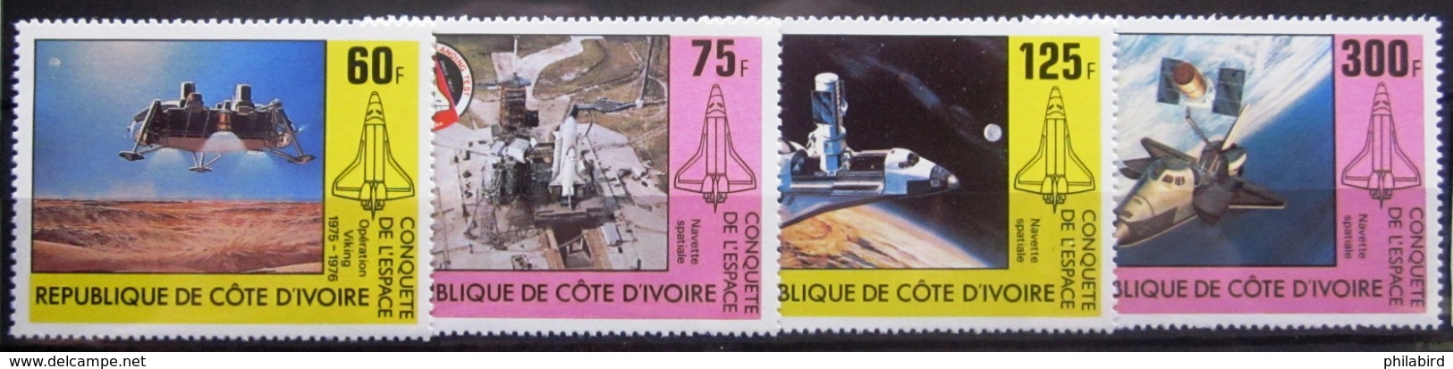 COTE D'IVOIRE                   N° 573/576                    NEUF** - Côte D'Ivoire (1960-...)