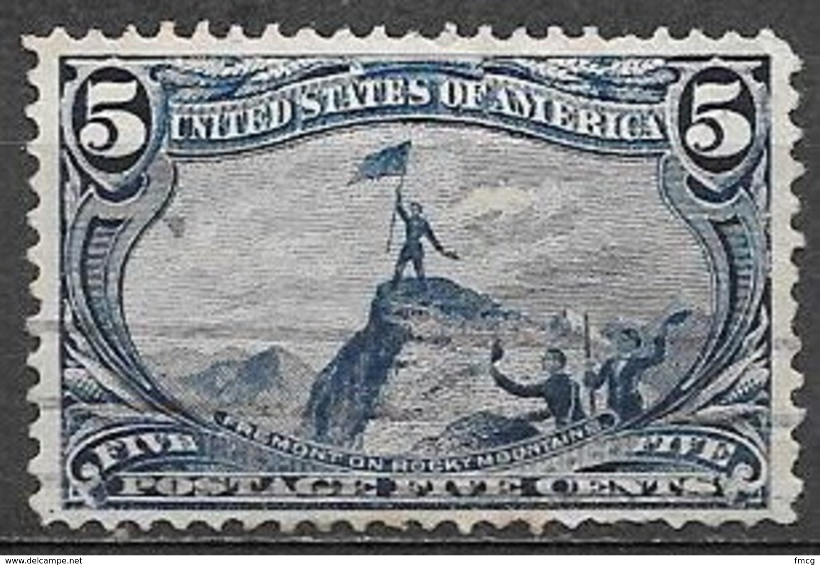 1898 5 Cents Trans-Mississippi, Used - Used Stamps