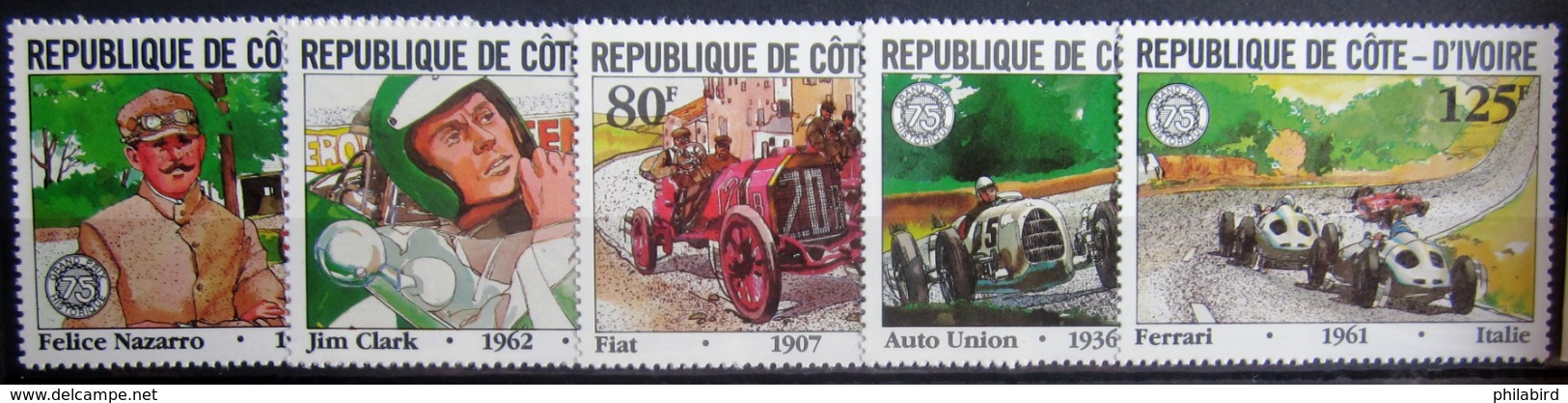 COTE D'IVOIRE                   N° 593/597                    NEUF** - Côte D'Ivoire (1960-...)