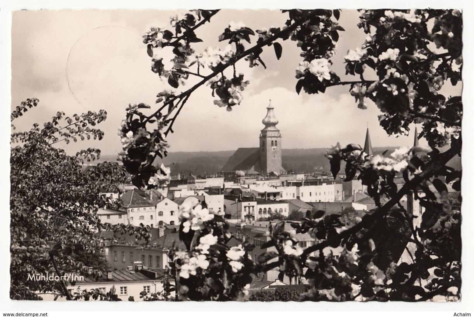 Mühldorf Am Inn - Blick Auf Die Altstadt Mit Stadtpfarrkirche St. Nikolaus - Mühldorf