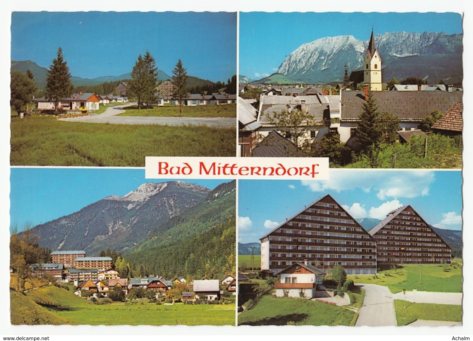 Bad Mitterndorf Im Steirischen Salzkammergut - 4 Asichten - Bad Mitterndorf