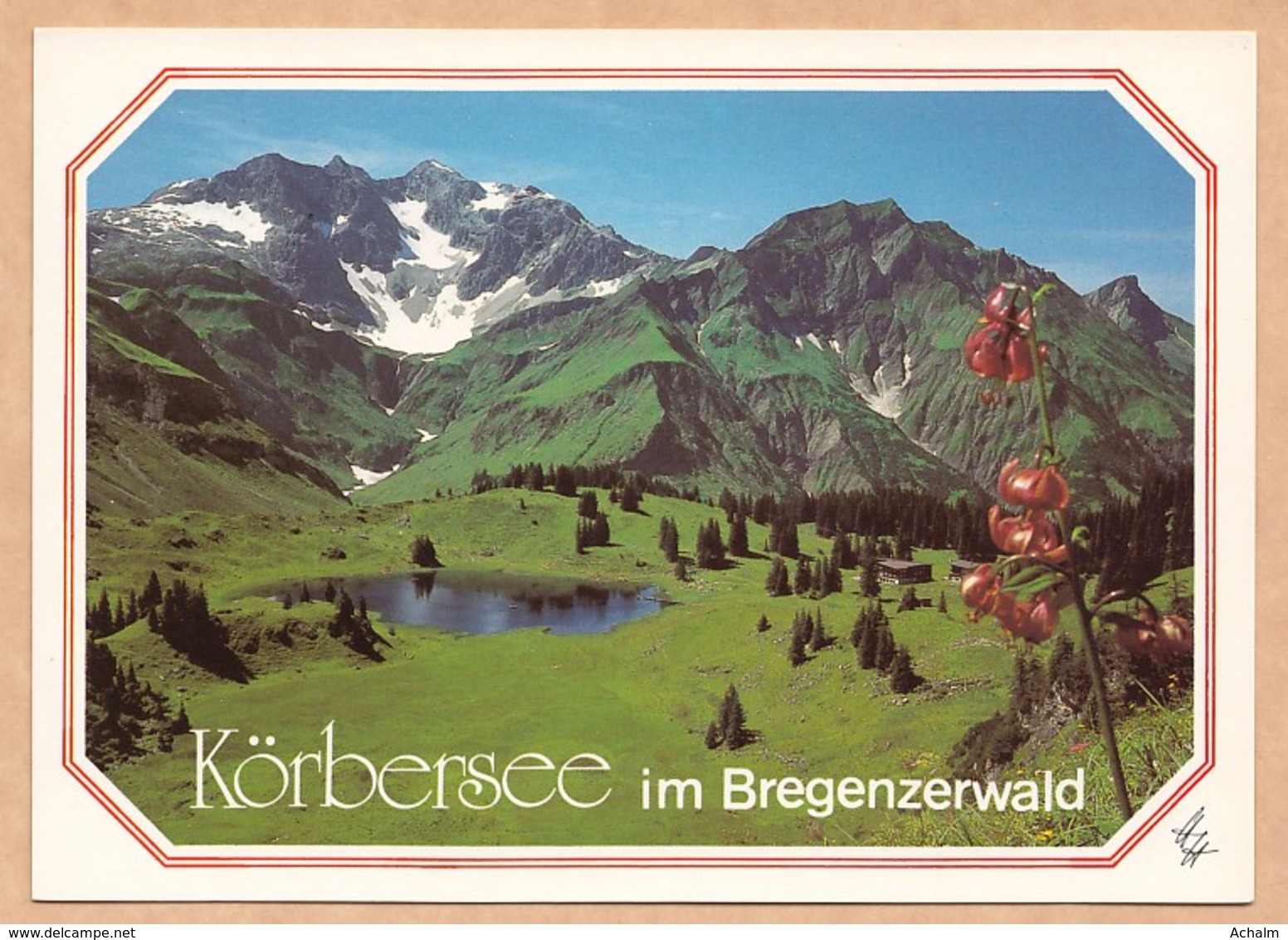 Schröcken - Der Körbersee Im Bregenzerwald - Schröcken