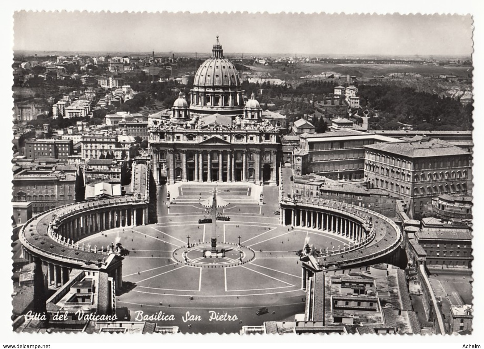 Città Del Vaticano - Piazza E Basilica Di S. Pietro (2) - Vatikanstadt