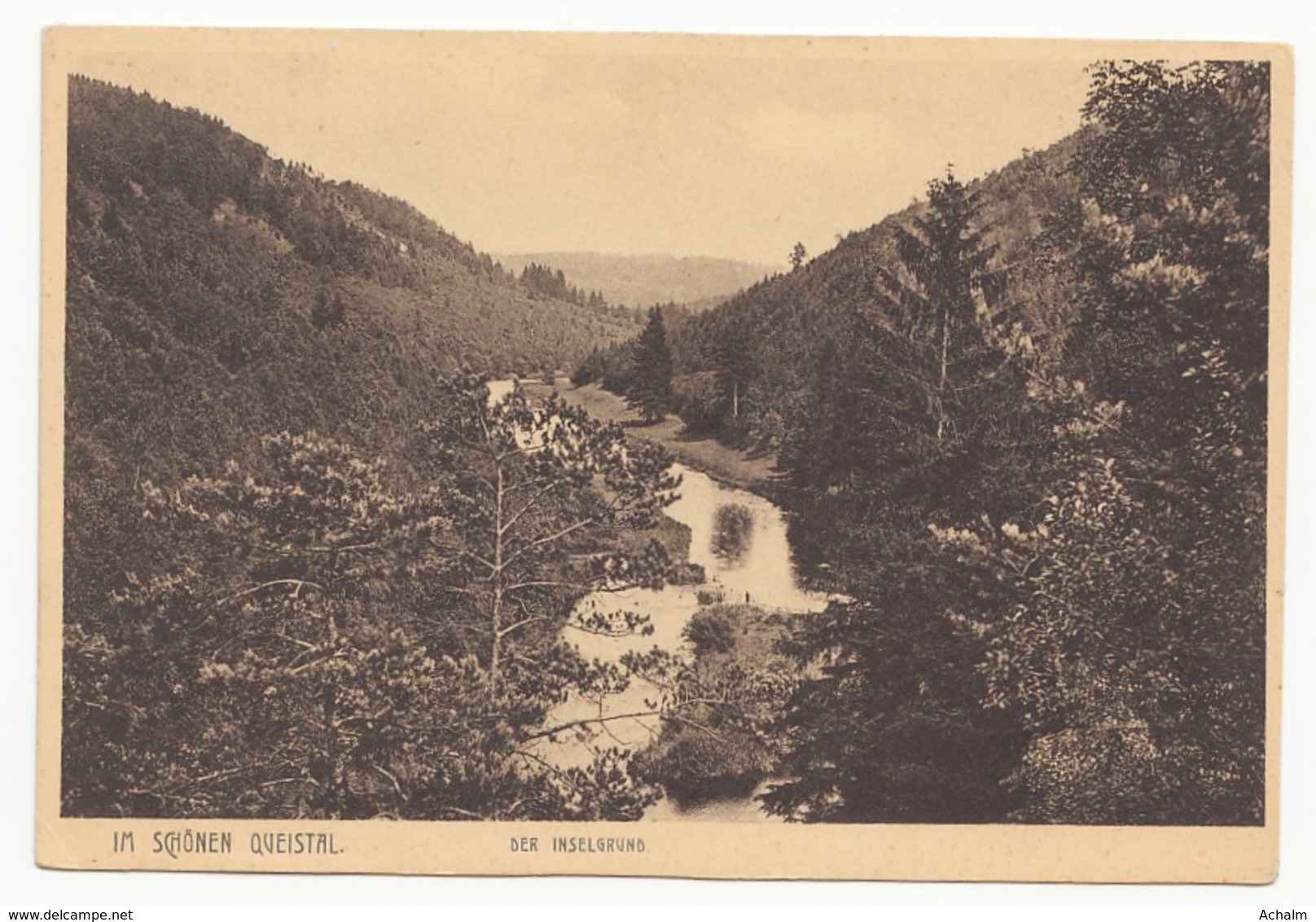 Greifenberg - Im Schönen Queistal - Der Inselgrund - Schlesien