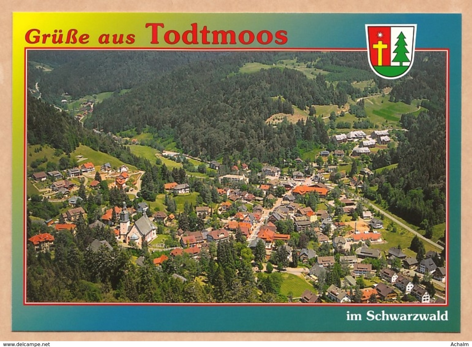Todtmoos Im Südlichen Hochschwarzwald - Blick Auf Den Kurort - Todtmoos