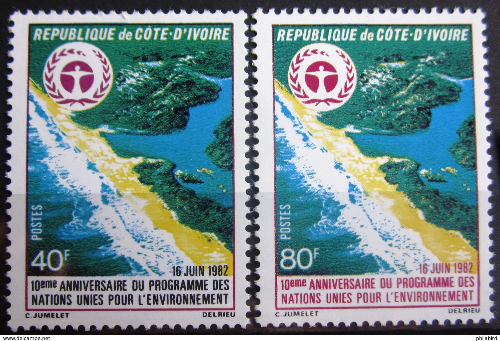 COTE D'IVOIRE                   N° 620/621                    NEUF** - Côte D'Ivoire (1960-...)