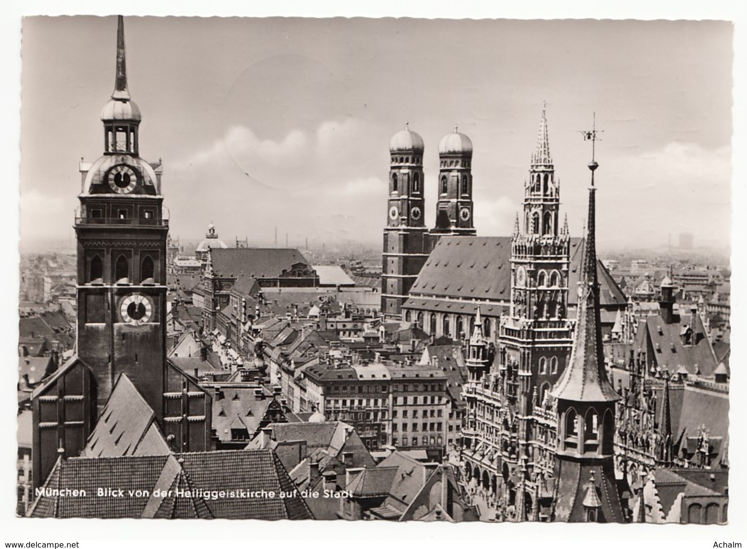 München - Blick Von Der Heiliggeistkirche Auf Die Stadt - Muenchen