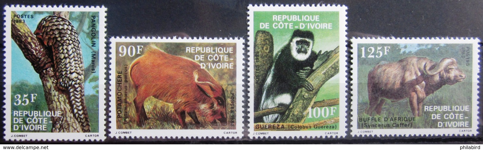 COTE D'IVOIRE                   N° 649/652                    NEUF** - Costa De Marfil (1960-...)