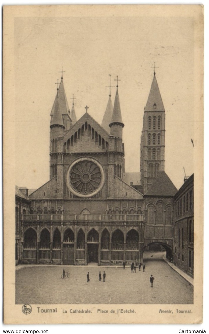 Tournai - La Catéhdrale -Place De L'Evêché - Tournai