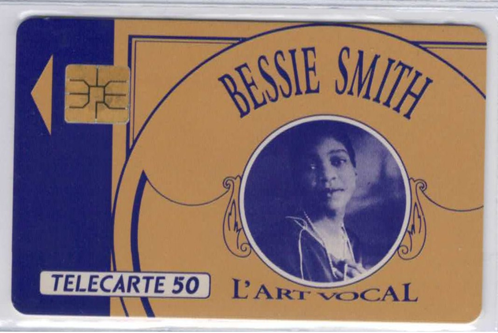 A SAISIR - F231.770.AC - Bessie Smith 50 U Avec Variété A Collé - Voir Scans Et Description - 1991