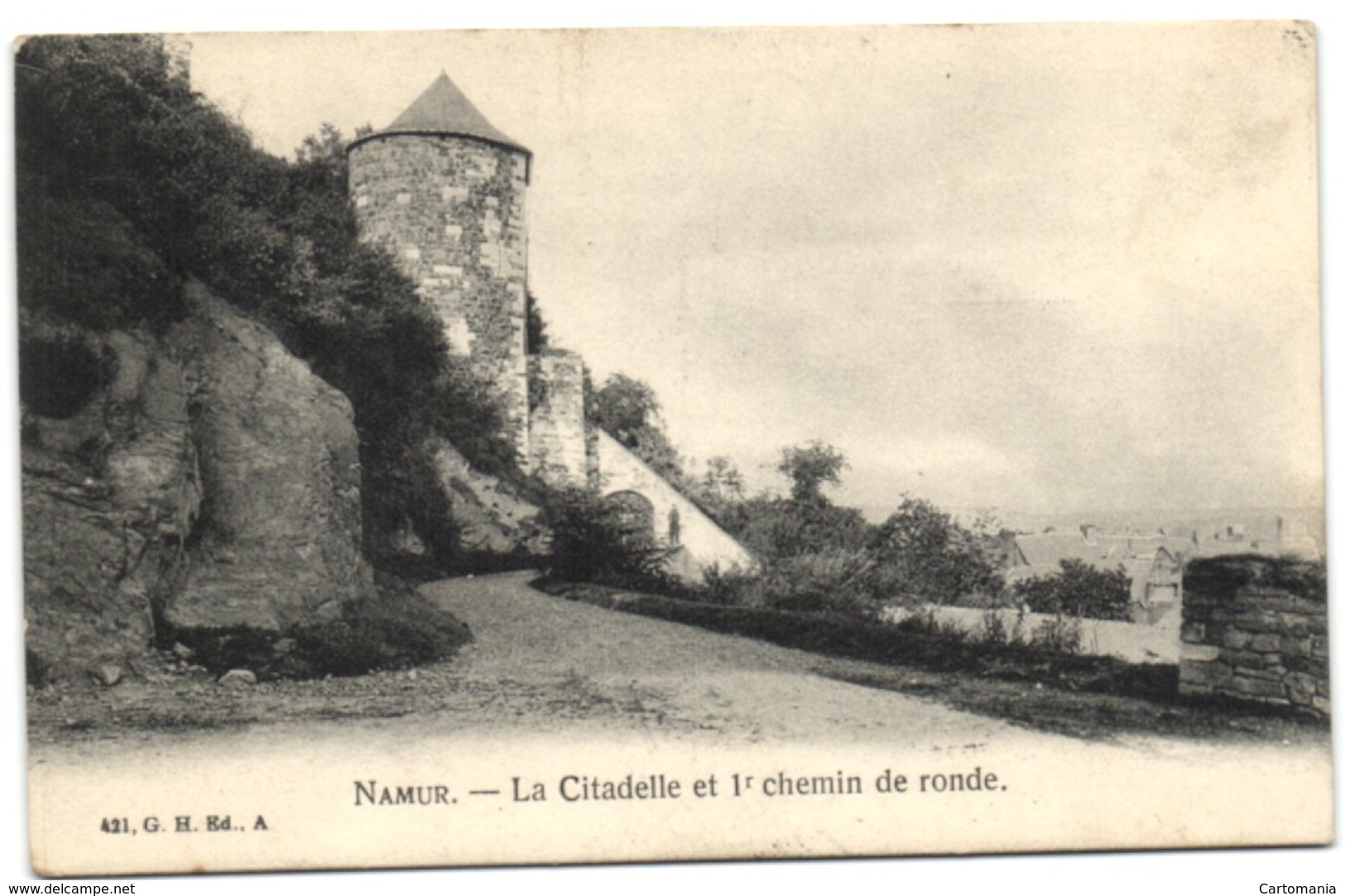 Namur - La Citadelle Et 1r Chemin De Ronde (421 G.H. Ed. A.) - Namur