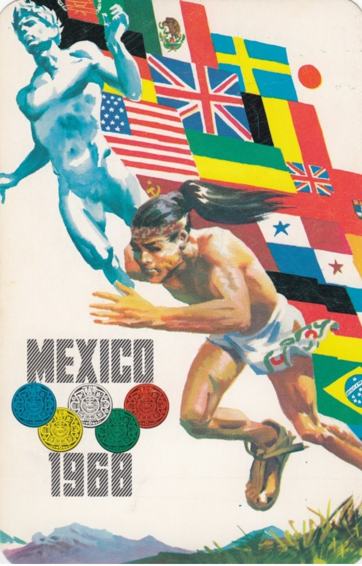 Olympic Games , Mexico City , 1968 ; Poster Art #3 - Olympic Games