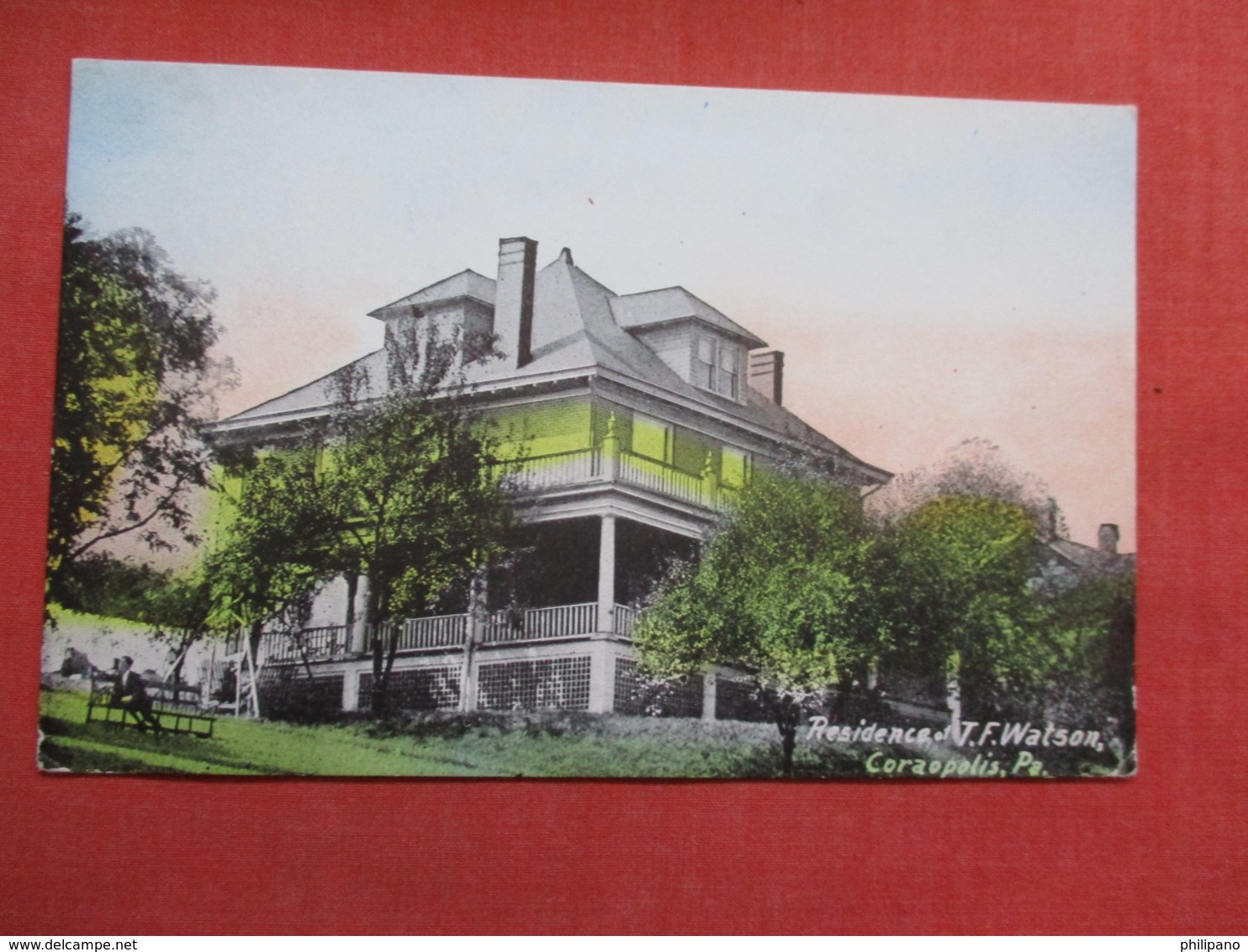 Residence T F Watson  Coraopolis   Pennsylvania Ref 3622 - Other & Unclassified