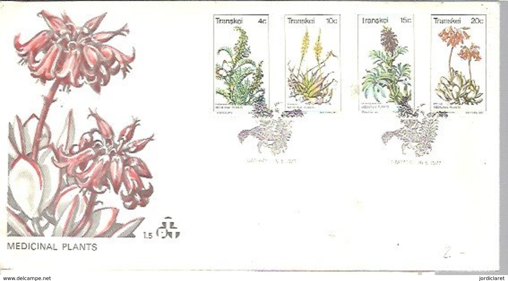 FDC TRANSKEI 1977 - Otros & Sin Clasificación