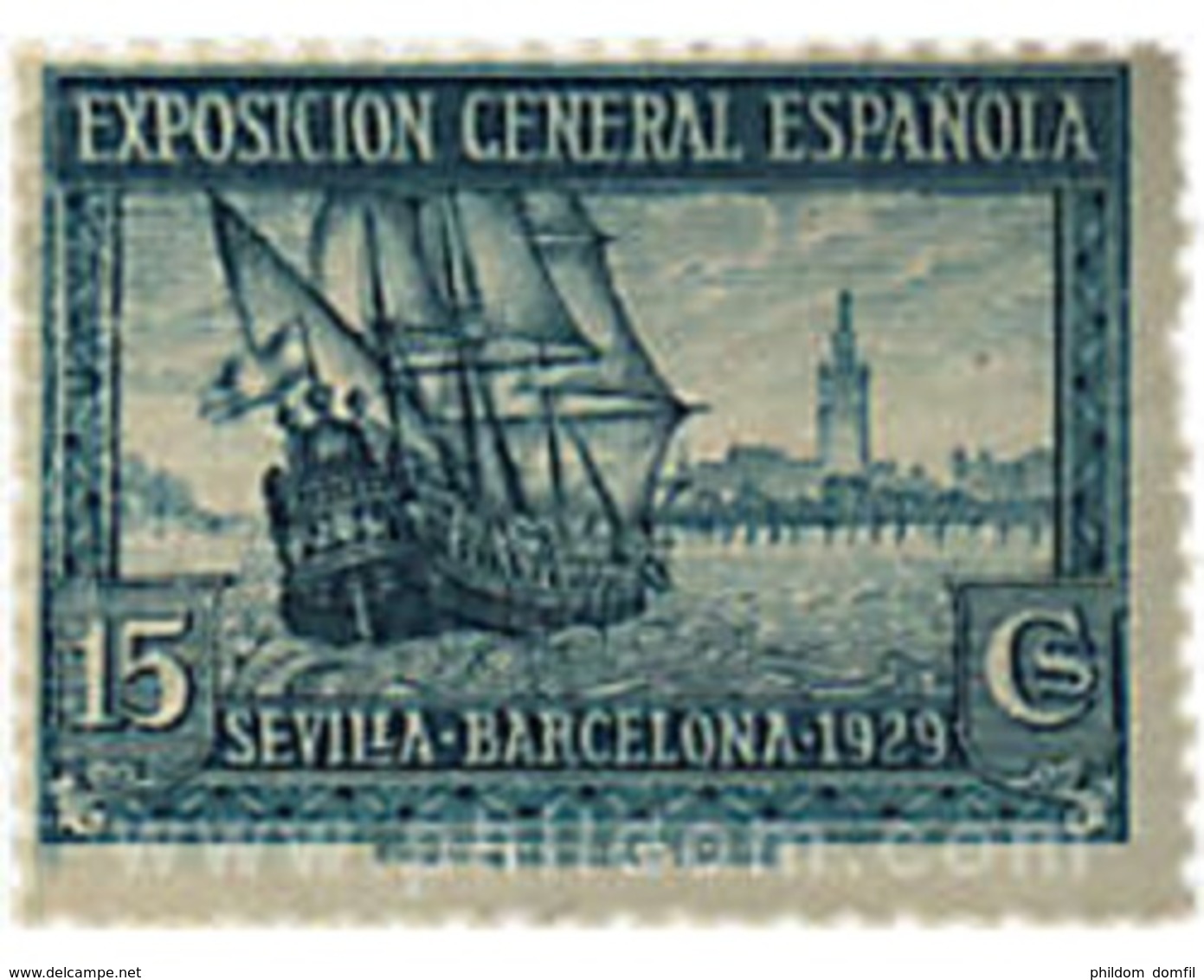 Ref. 613218 * MNH * - SPAIN. 1929. BARCELONA AND SEVILLA EXHIBITIONS . EXPOSICION  DE BARCELONA Y SEVILLA - Nuovi