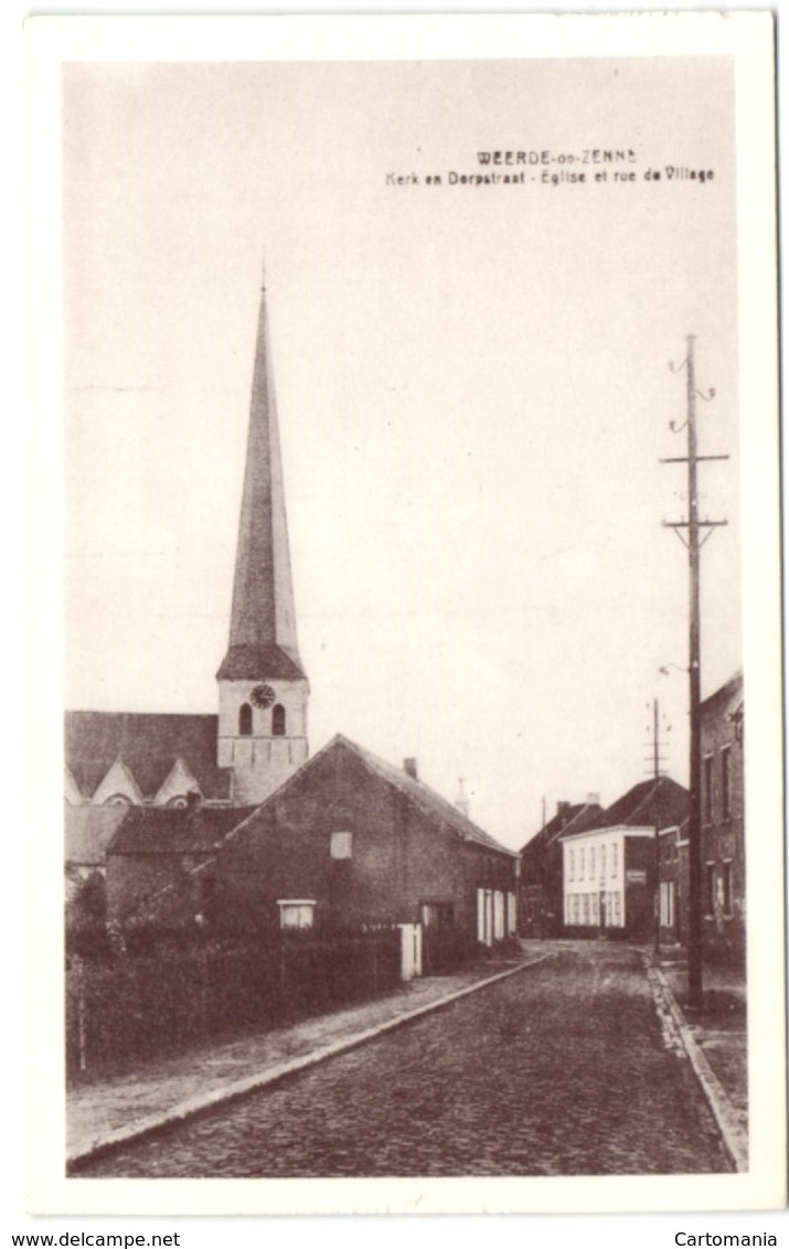 Weerde-op-Zenne - Kerk En Dorpstraat - Zemst