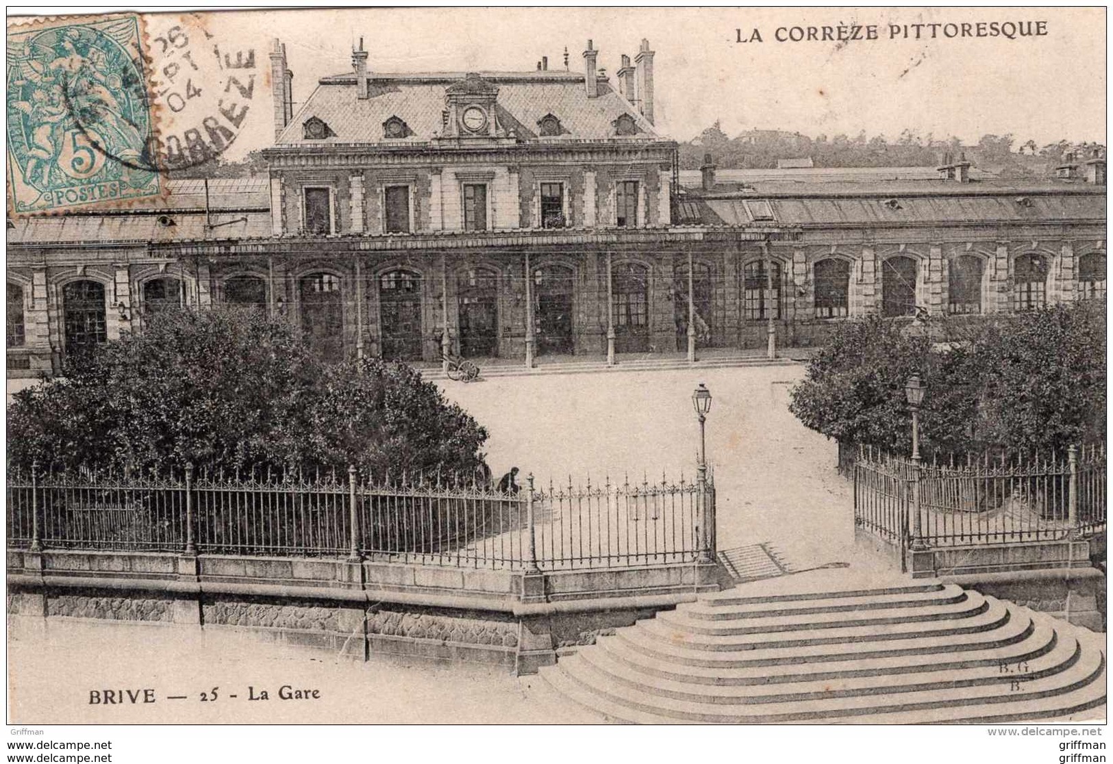 BRIVE LA GARE 1904 TBE - Brive La Gaillarde