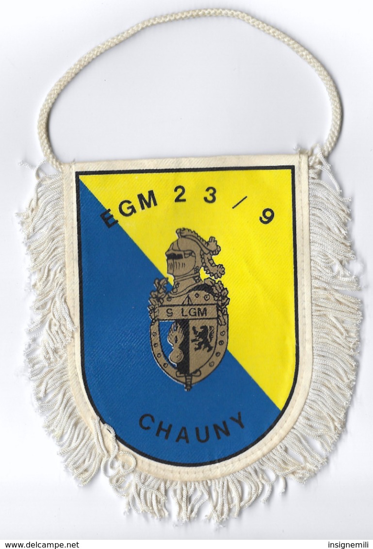 FANION EGM 23/9 CHAUNY ESCADRON DE GENDARMERIE MOBILE - Flags