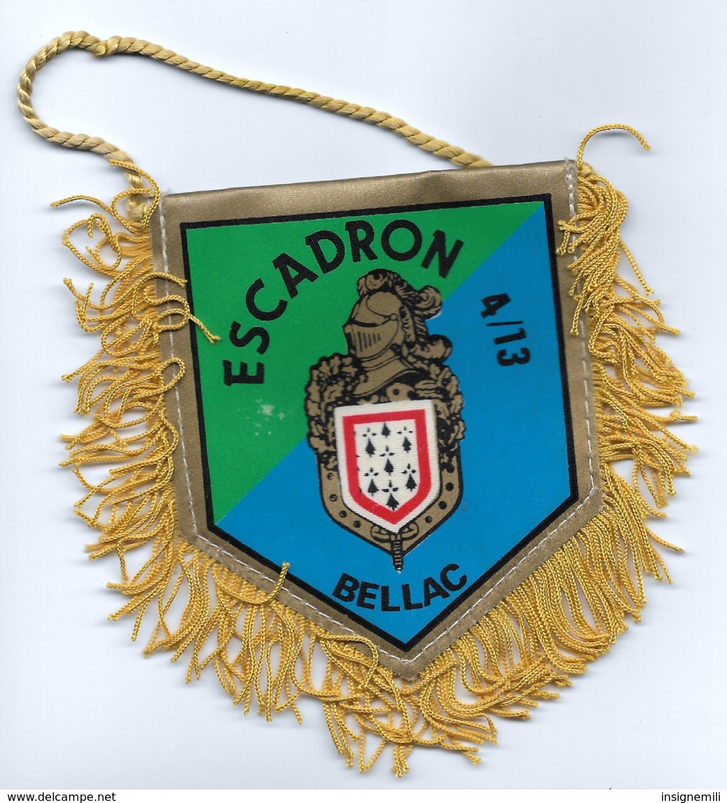 FANION GENDARMERIE ESCADRON 4/13 BELLAC - Flags