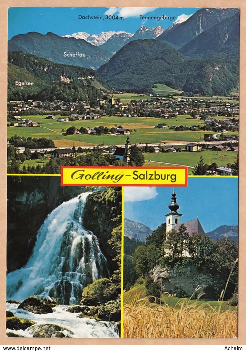 Golling Im Salzachtal - Golling, Gollinger Wasserfall, St. Nikolaus Kirchlein - Golling