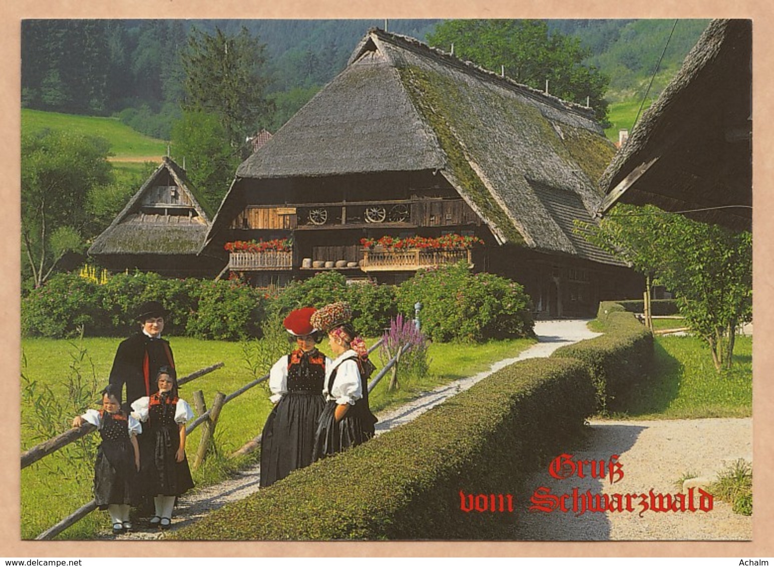 Gruss Vom Schwarzwald - Gutacher Hochzeitstracht - Gutach (Schwarzwaldbahn)