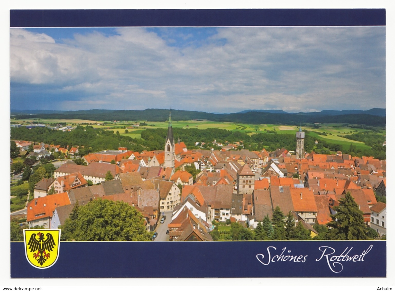 Schönes Rottweil Am Neckar - Panorama - Rottweil