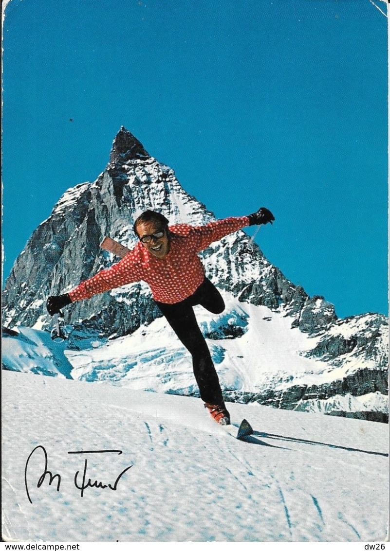 Ski Acrobatique - Acrobate Sur Skis Art Furrer - Matterhorn, Mont Cervin - Winter Sports