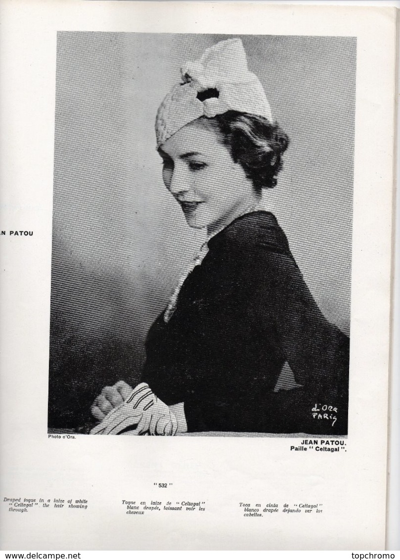 Revue L'officiel De La Couture De La Mode De Paris Avril 1933 - 1900 - 1949