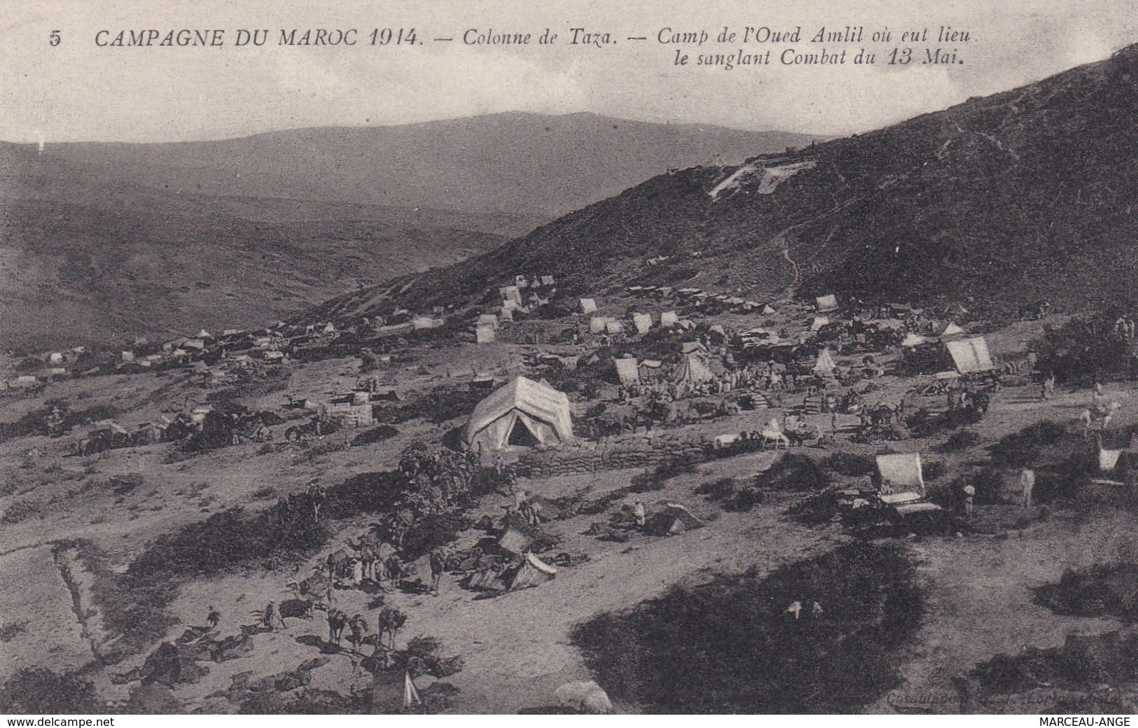 11 Cartes Campagne Du MAROC 1914 - Oorlog 1914-18