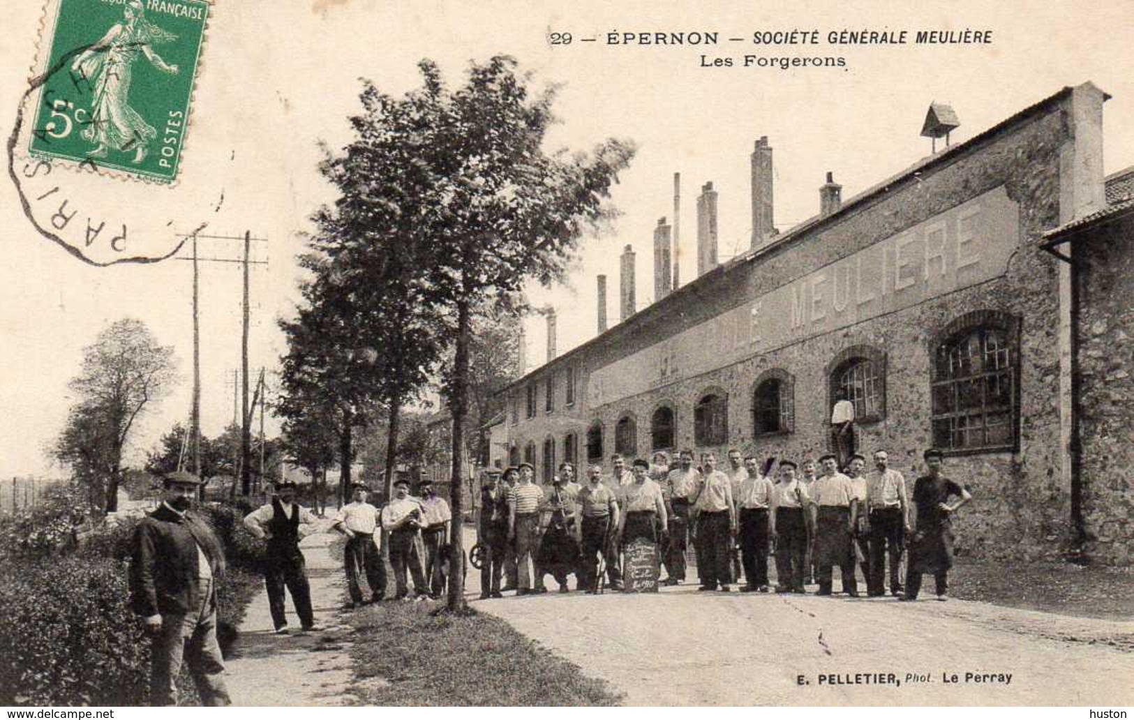 EPERNON - Société Générale Meulière - Les Forgerons, Animée - Autres & Non Classés