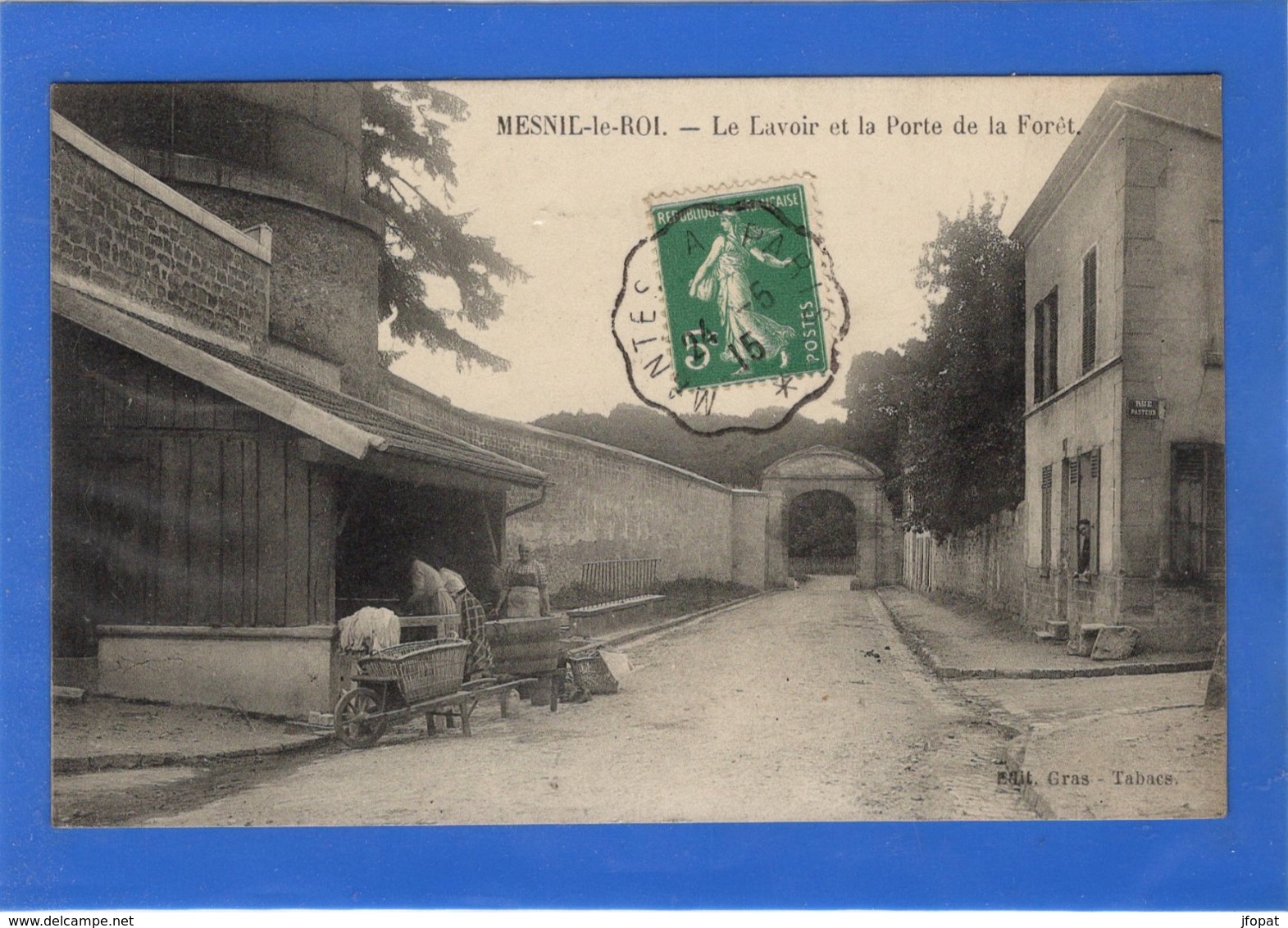 78 YVELINES - MESNIL LE ROI  Le Lavoir Et La Porte De La Forêt (voir Descriptif) - Autres & Non Classés