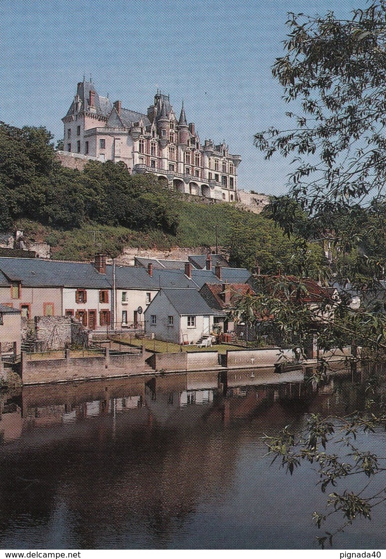 Cp , 28 , MONTIGNY-le-GANNELON , Le Château, Façade Est Bâtie Sous Louis XII, Restaurée Au XIXe S. - Montigny-le-Gannelon