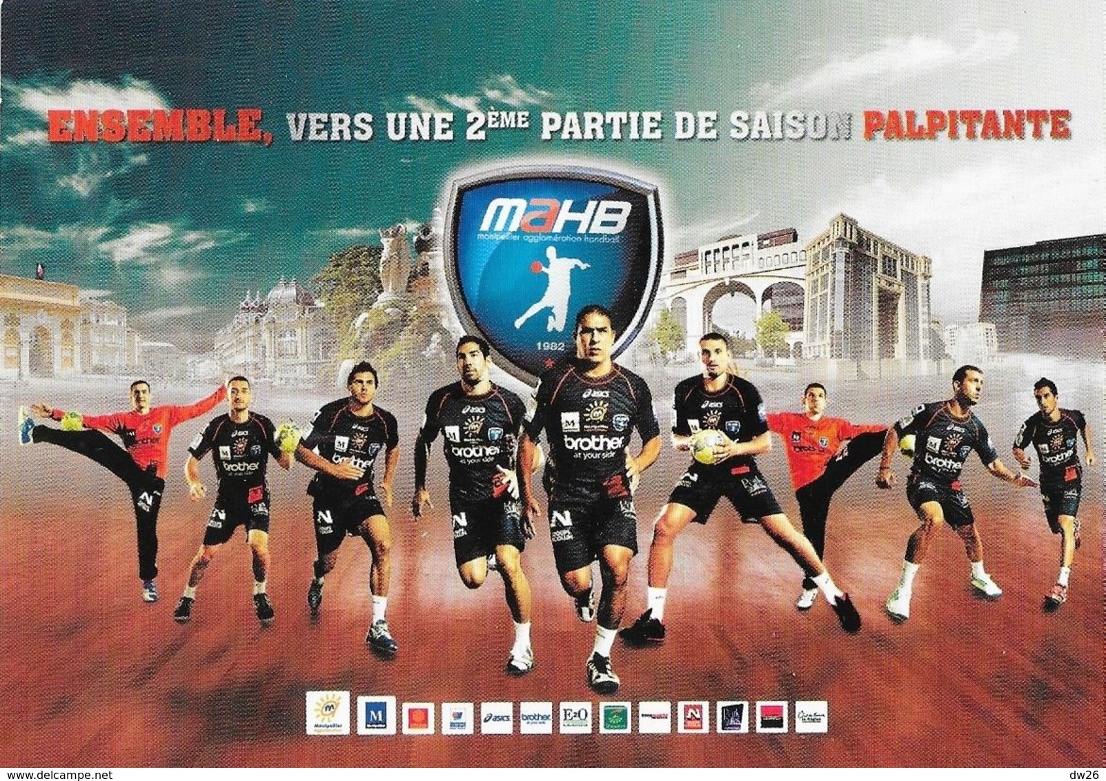 Calendrier Saison 2012-2013 Du Montpellier Hand-Ball (MAHB) - Handball