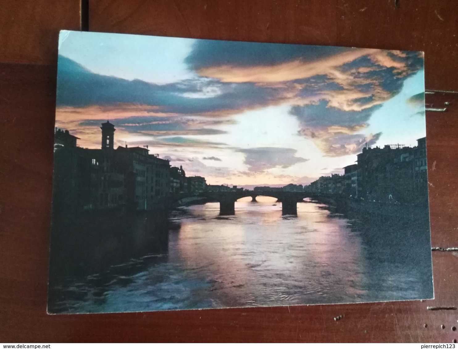 Florence - Coucher De Soleil Sur L'Arno - Firenze