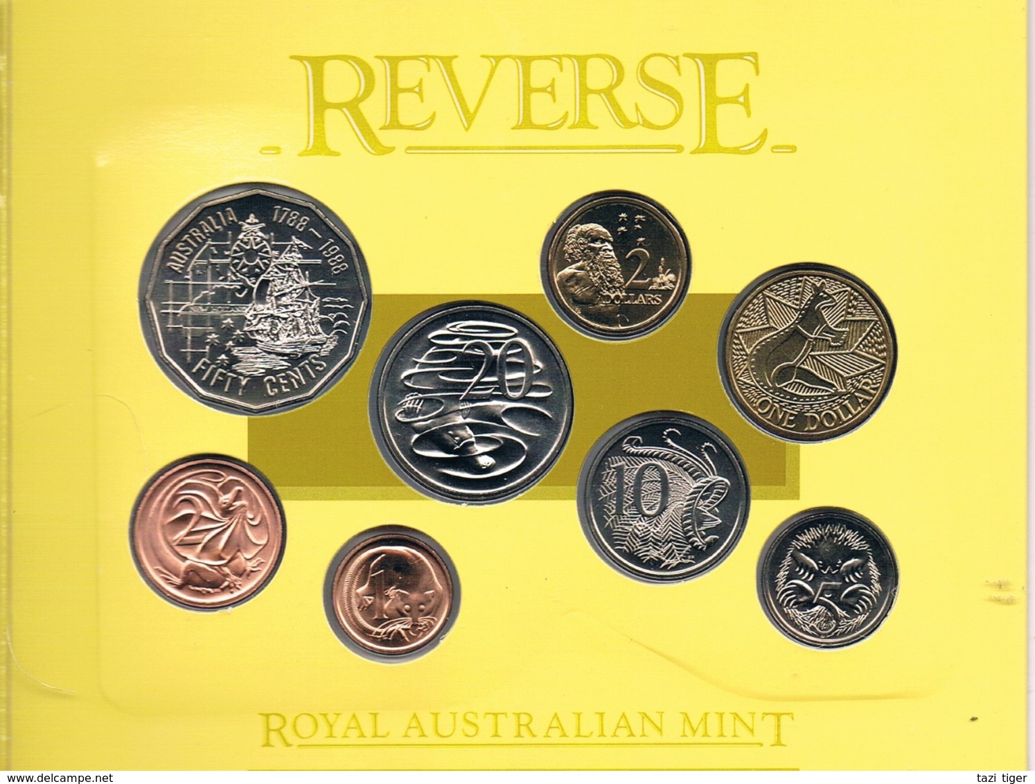 Australia • 1988 • Uncirculated Coin Set - Australia's Bicentenary - Münz- Und Jahressets