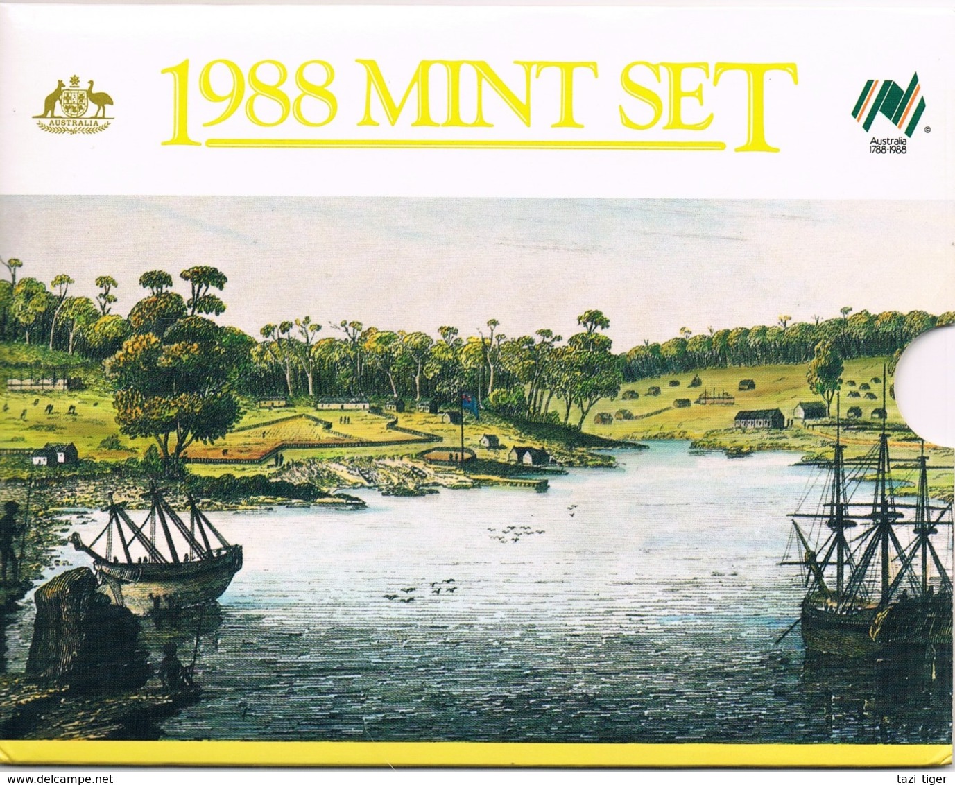 Australia • 1988 • Uncirculated Coin Set - Australia's Bicentenary - Ongebruikte Sets & Proefsets