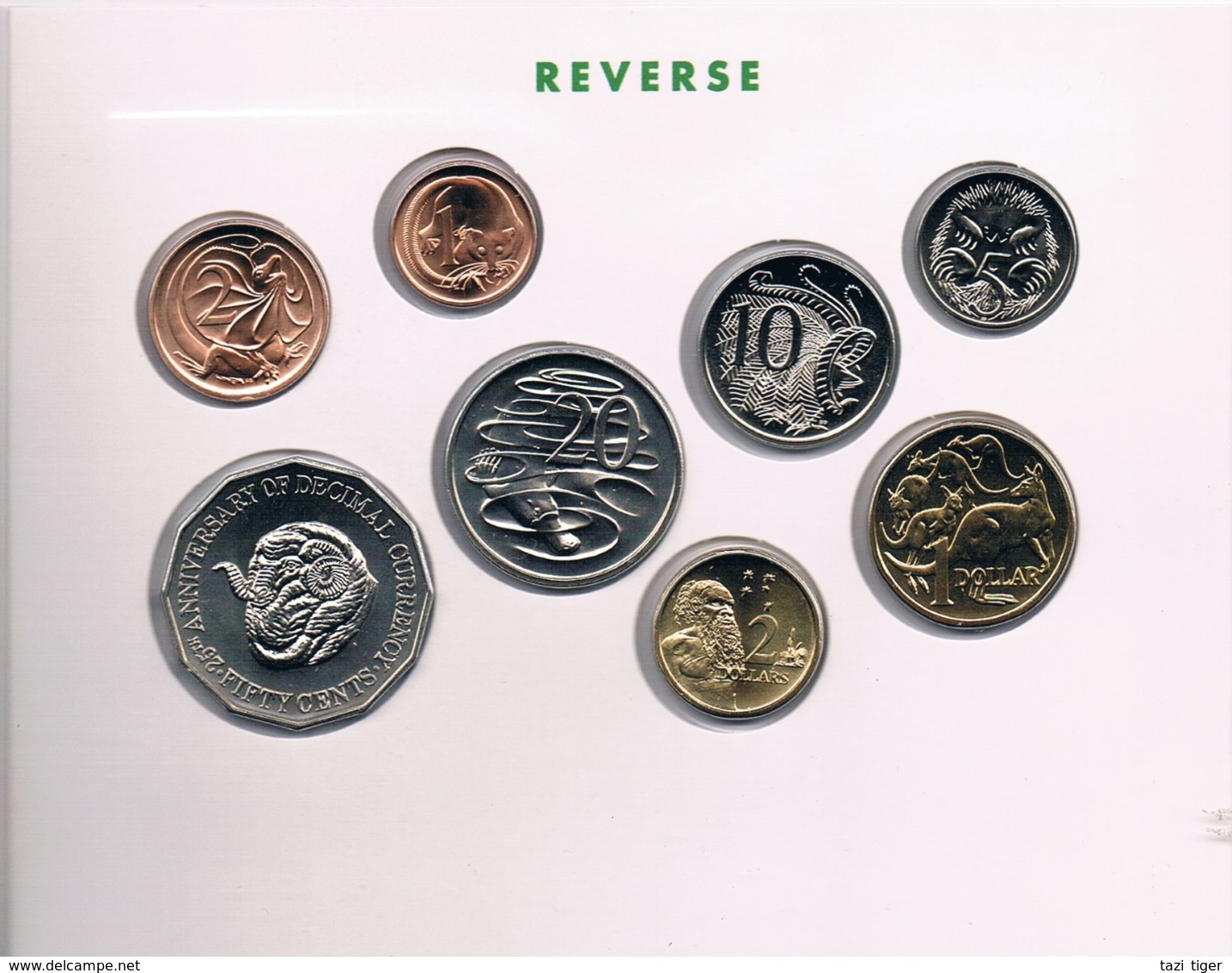 Australia • 1991 • Uncirculated Coin Set - 25 Years Of Decimal Currency - Münz- Und Jahressets