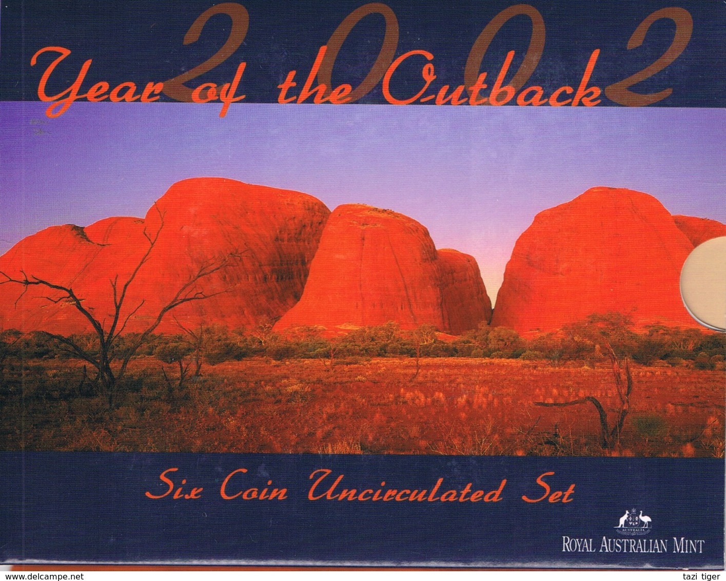 Australia • 2002 • Uncirculated Coin Set - Year Of The Outback - Mint Sets & Proof Sets