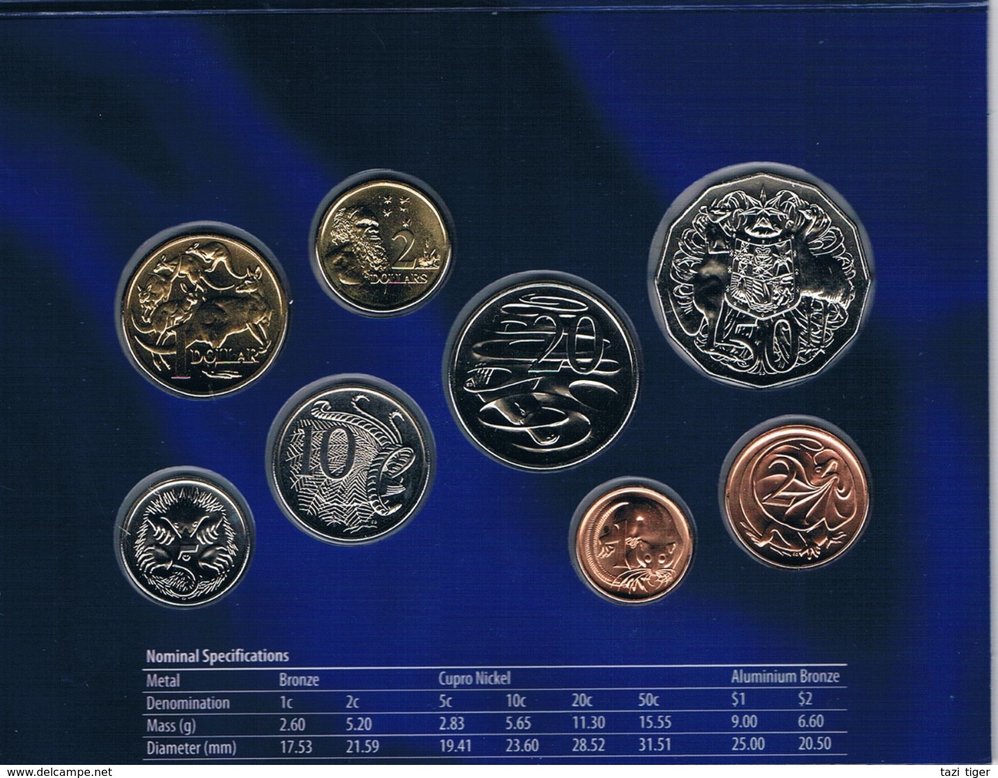 Australia • 2006 • Uncirculated Coin Set - 40th Anniversary Of Decimal Currency - Ongebruikte Sets & Proefsets