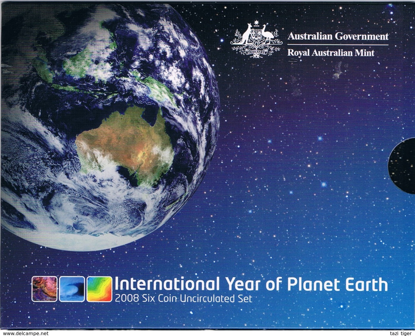 Australia • 2008 • Uncirculated Coin Set - International Year Of Planet Earth - Münz- Und Jahressets