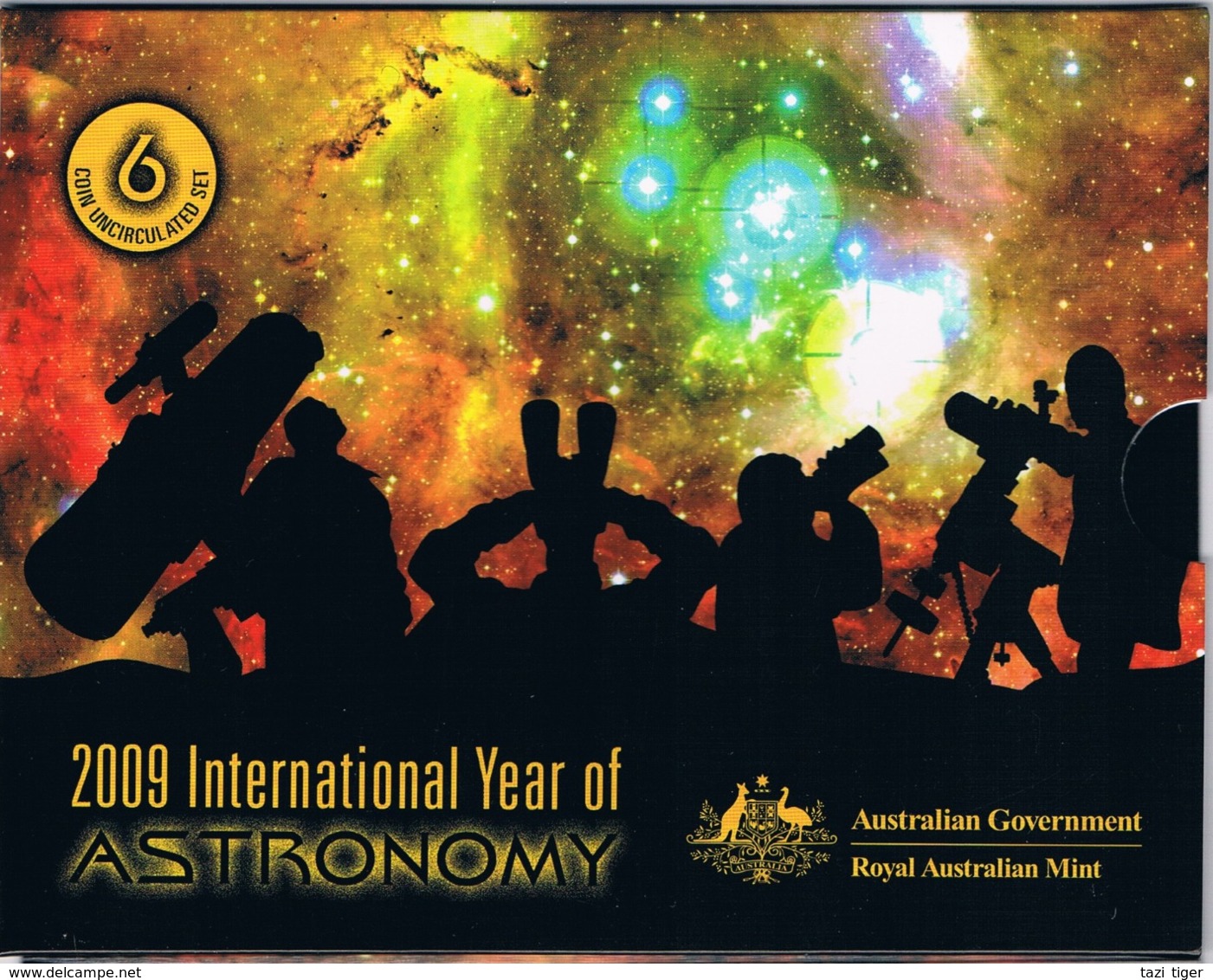 Australia • 2009 • Uncirculated Coin Set - International Year Of Astronomy - Ongebruikte Sets & Proefsets