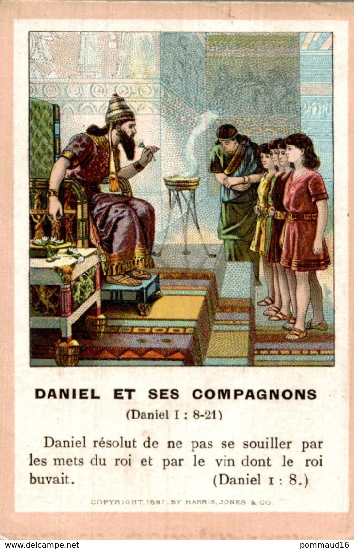 Image Pieuse : Daniel Et Ses Compagnons - Images Religieuses