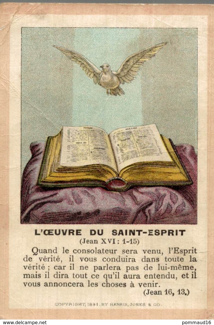 Image Pieuse : L'oeuvre Du Saint-Esprit - Images Religieuses