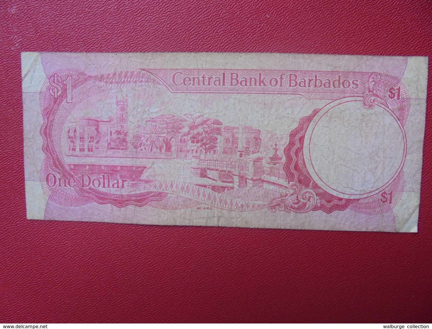 BARBADES 1$ 1973 CIRCULER (B.8) - Barbados