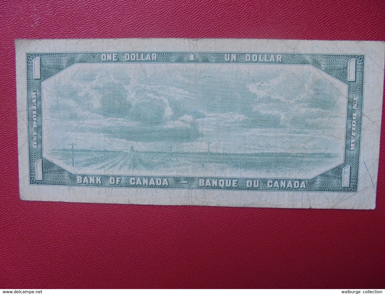 CANADA 1$ 1954 CIRCULER (B.8) - Canada