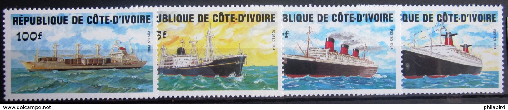 COTE D'IVOIRE                   N° 691/694                     NEUF** - Côte D'Ivoire (1960-...)